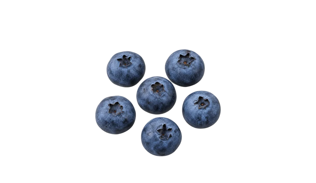Blueberries, age 4 and up: Whole blueberries