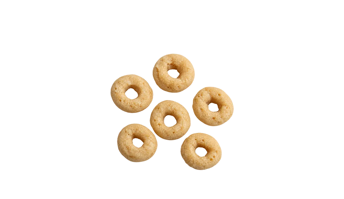 Oat Cereal Rings, 9 to 11 months: Dry, a few at a time, to pinch up